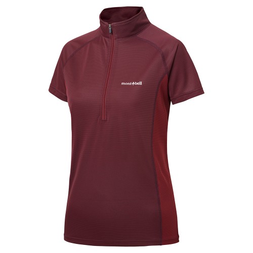 Cool Short Sleeve Zip Shirt Women's