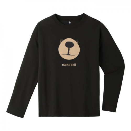 Wickron Long Sleeve T Kid's Monta Bear Face 100-130 Wickron Long Sleeve T Kid's Monta Bear Face 100-130