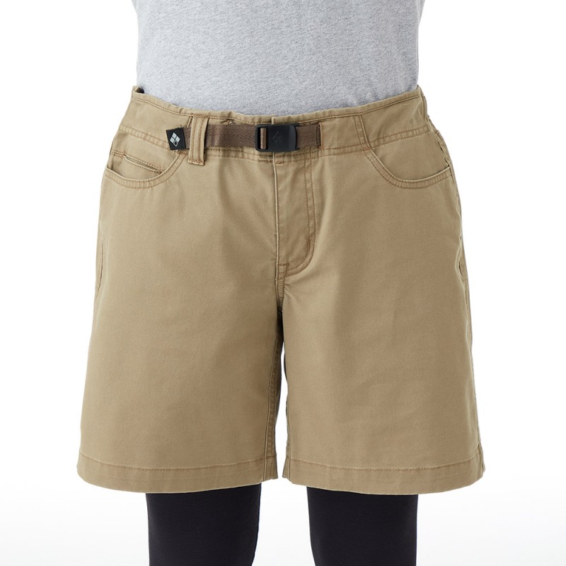 Washed Out Core Spun Shorts - Women