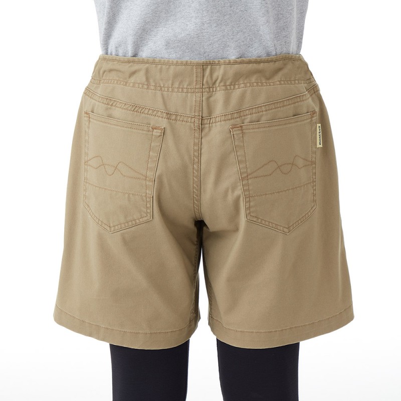 Washed Out Core Spun Shorts - Women