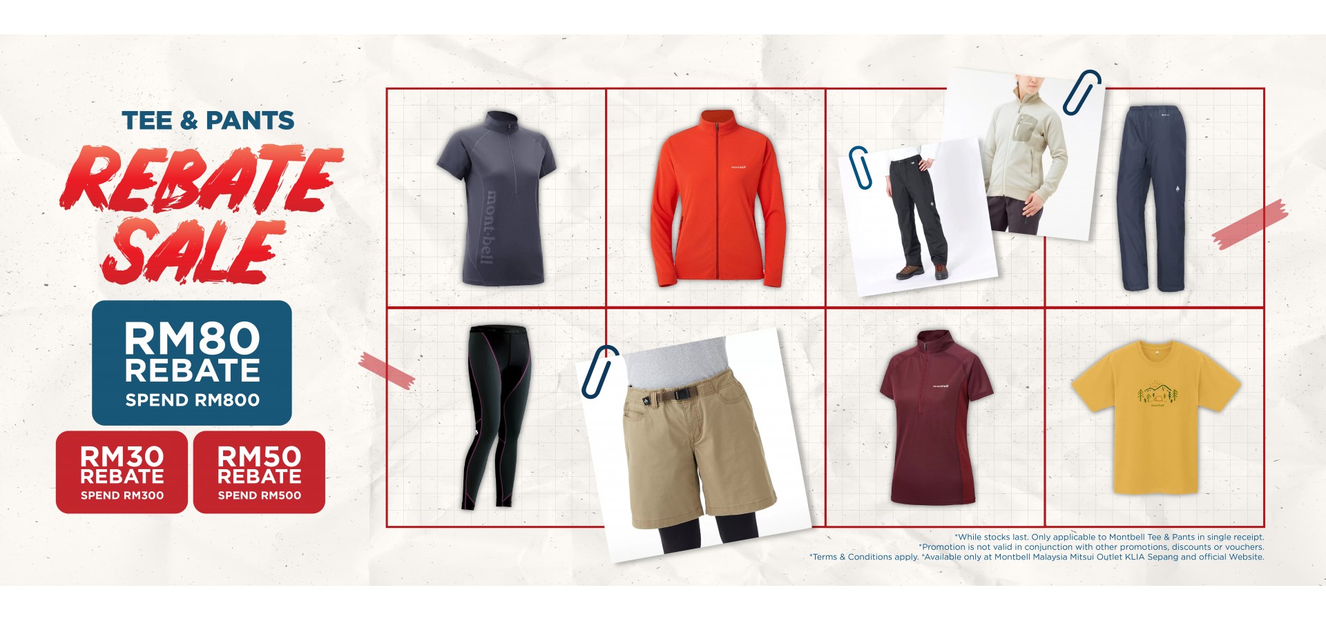 Tee & Pant  Cash Rebate 2026