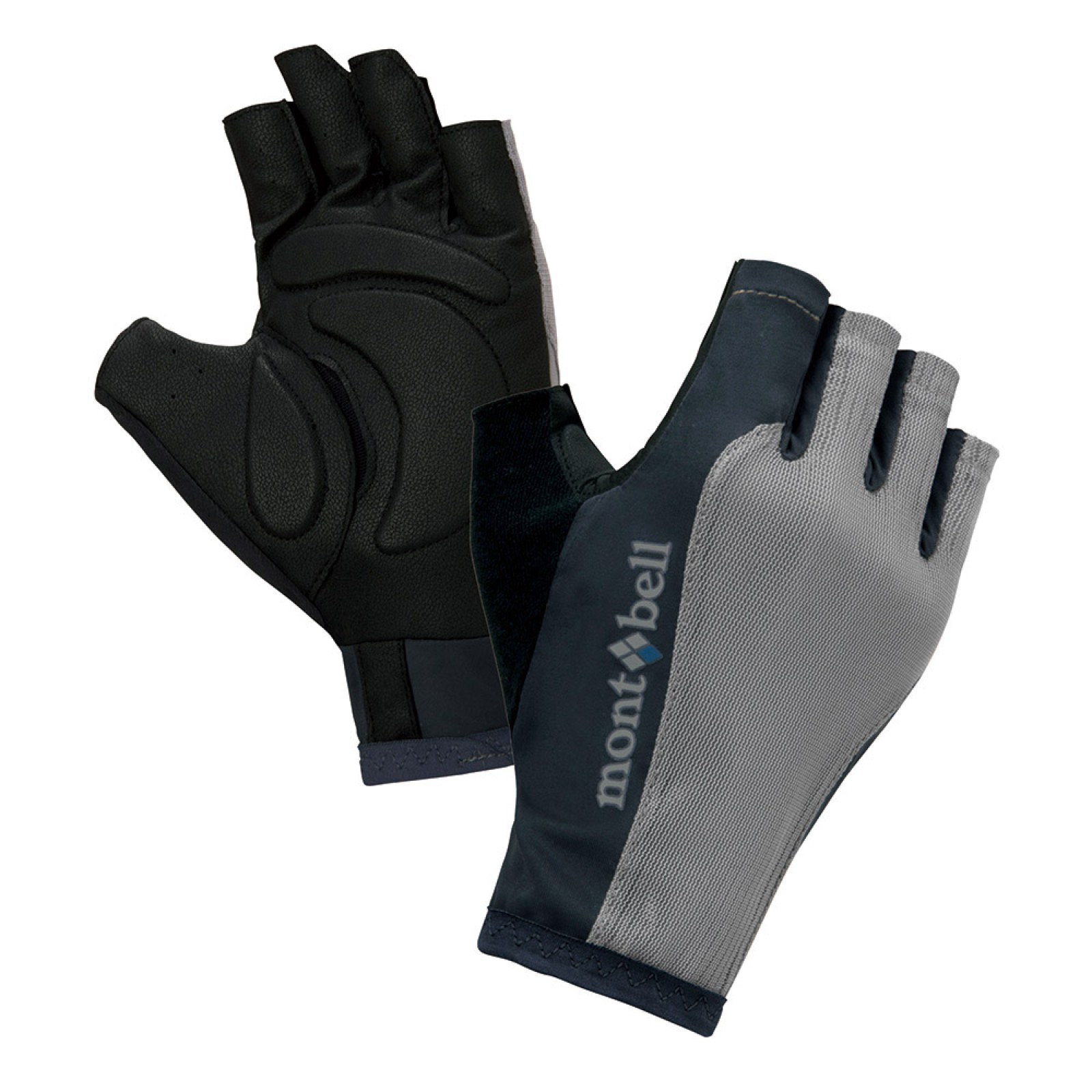 Montbell Stainless Mesh Cycle Fingerless Gloves Unisex